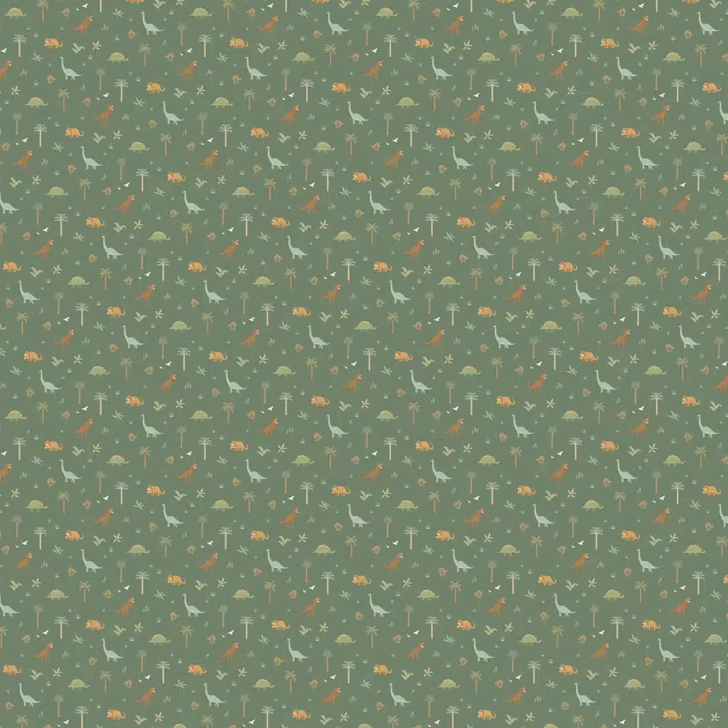 Dinos Organic Muslin Wrap-Fox And Fallow-Lima & Co
