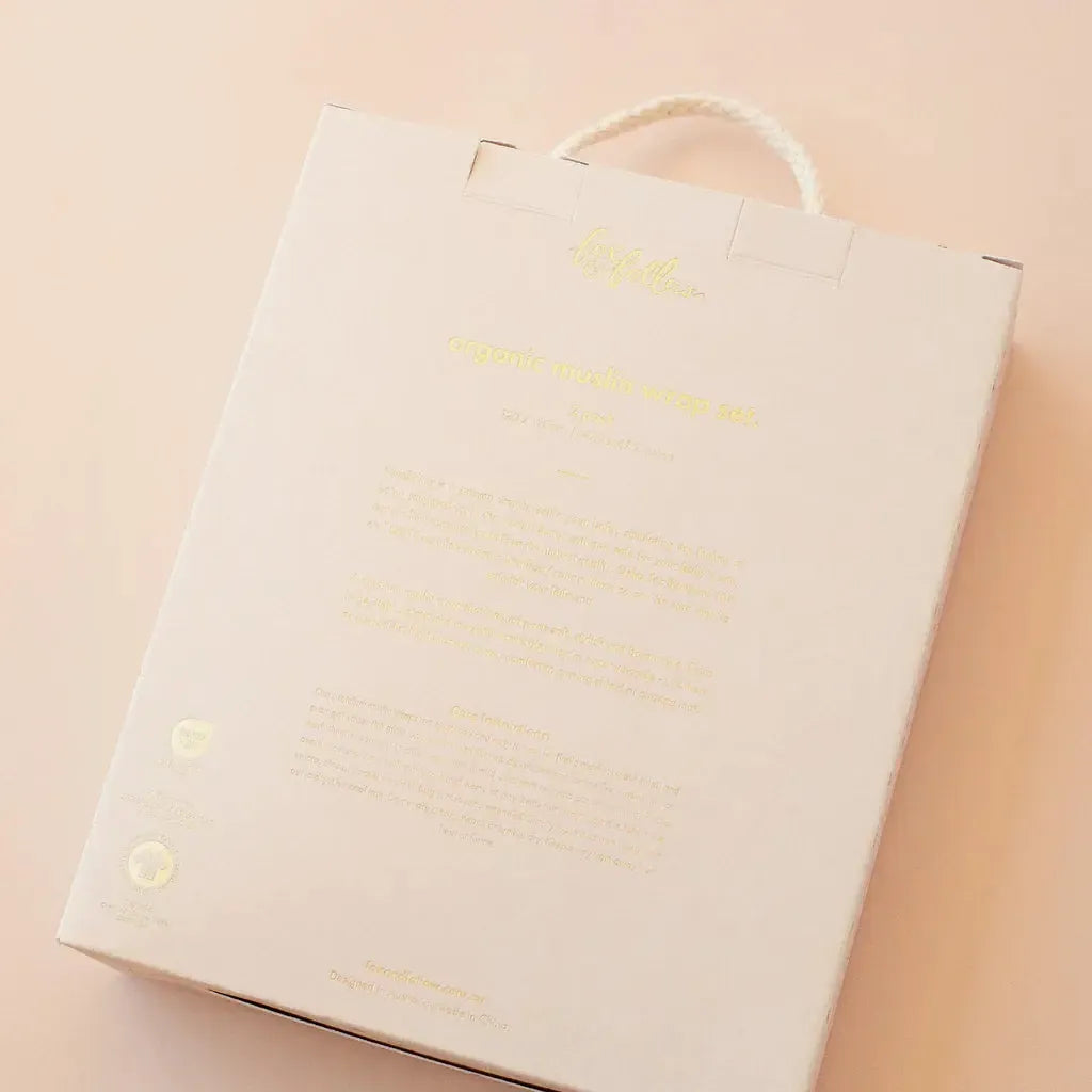 Dinos/Trucks Organic Muslin Wrap Set-Fox And Fallow-Lima & Co