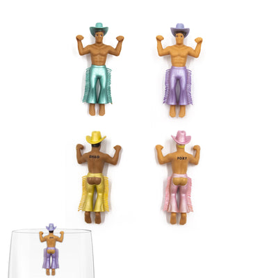 Disco Cowboy Drink Markers-Albi-Lima & Co