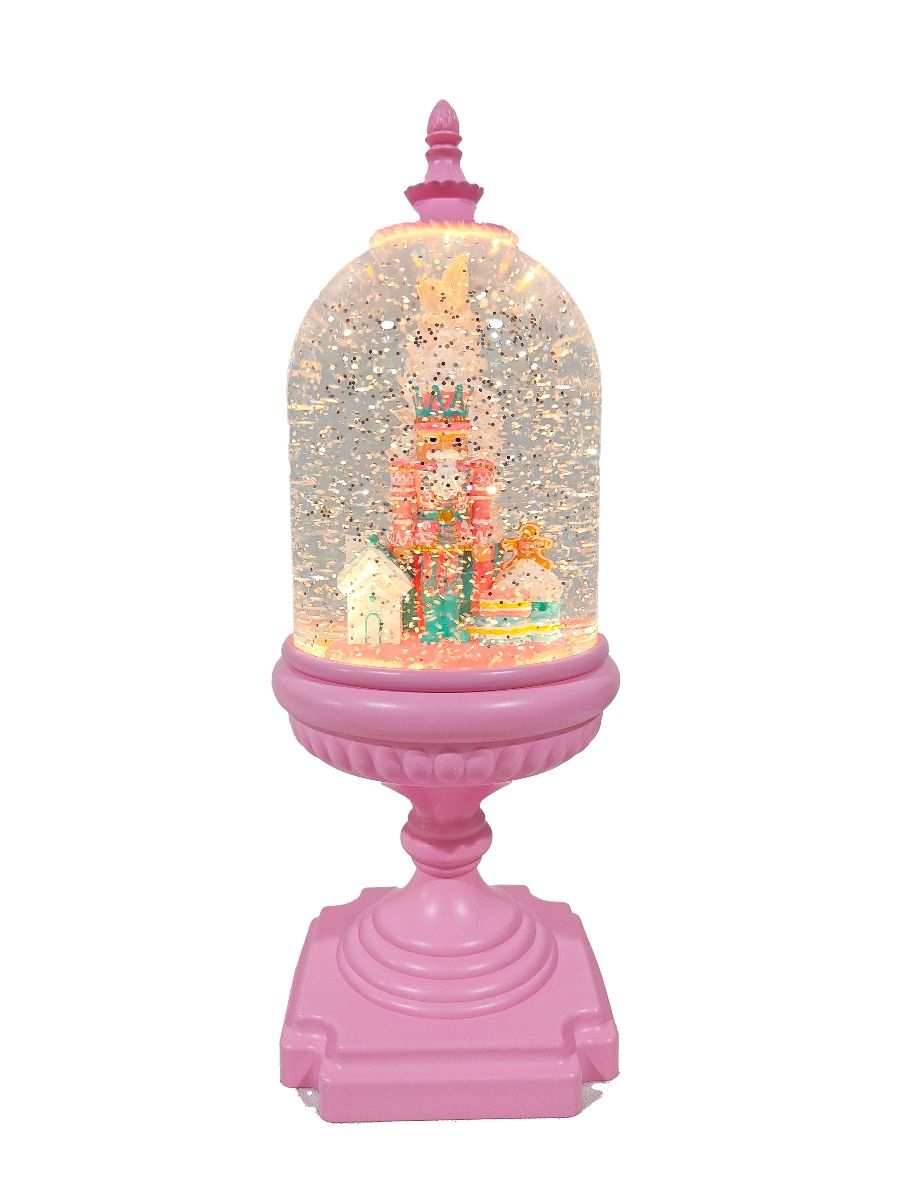 Dome Pink Nutcracker LED-Lima & Co-Lima & Co