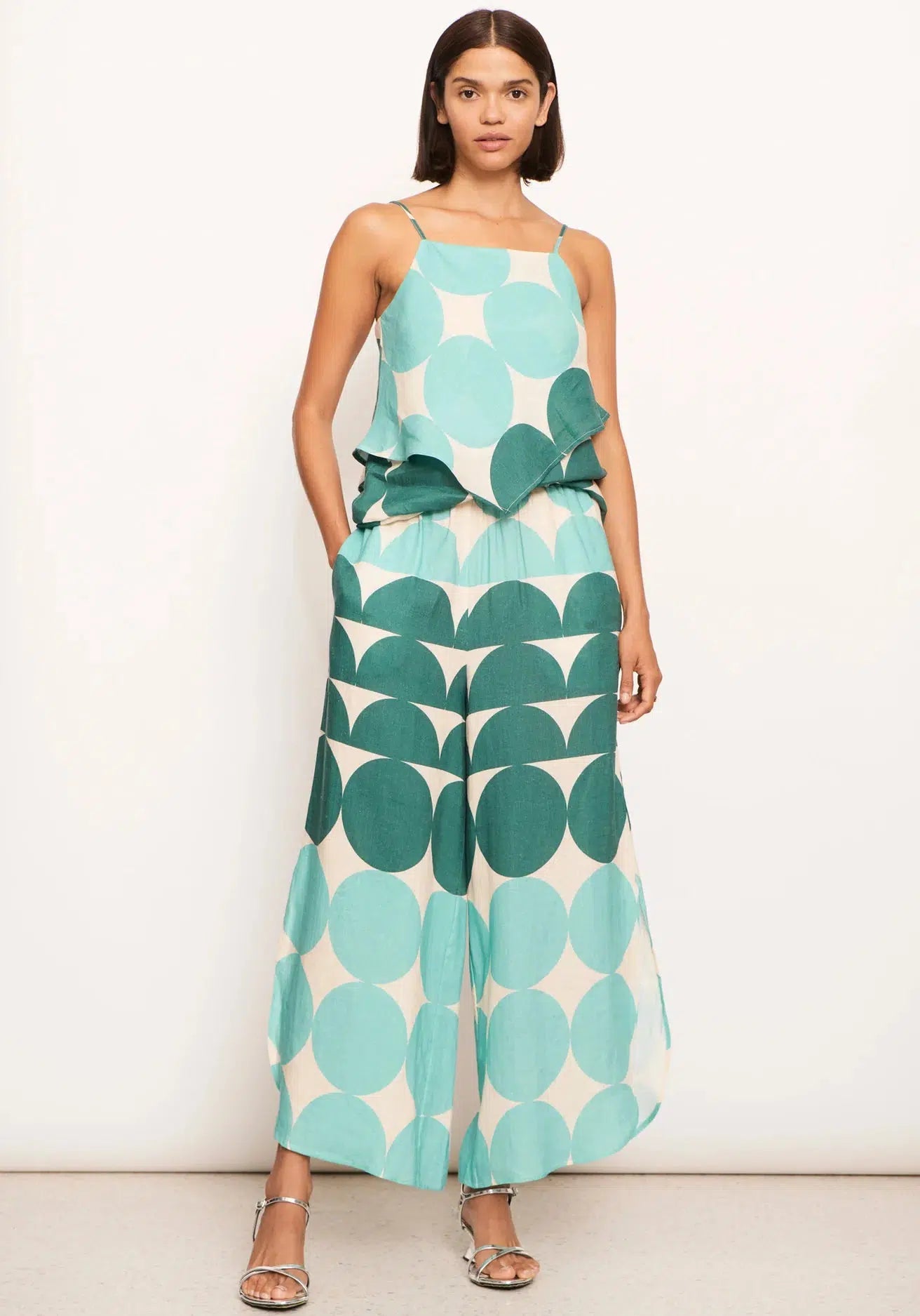 Domino Cami - Spot Print-POL Clothing-Lima & Co