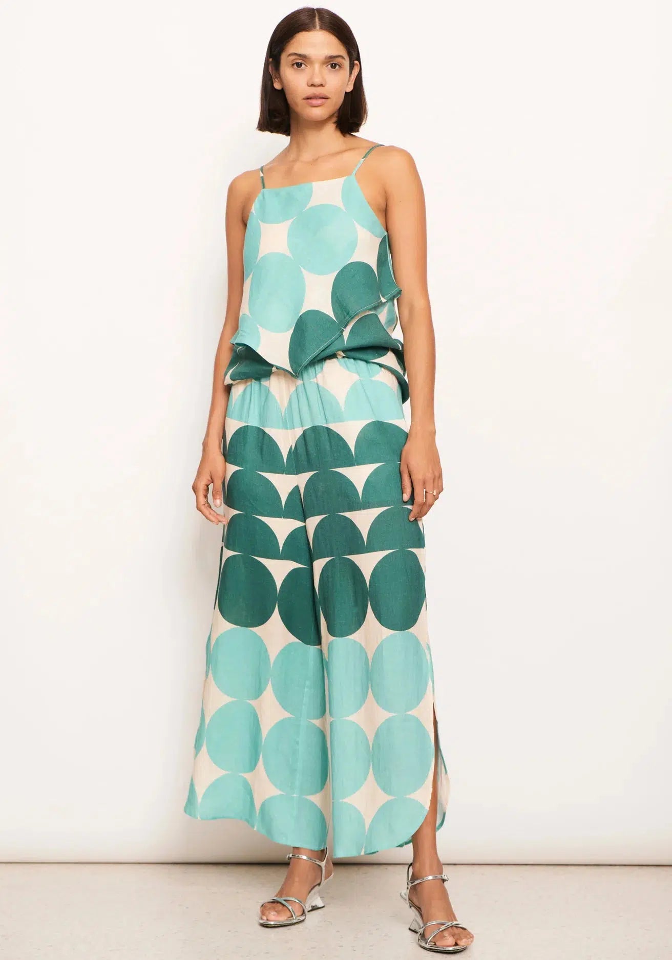 Domino Cami - Spot Print-POL Clothing-Lima & Co