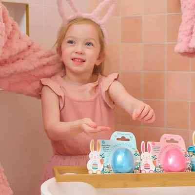 Easter Bath Fizzer - Pink-Annabel Trends-Lima & Co