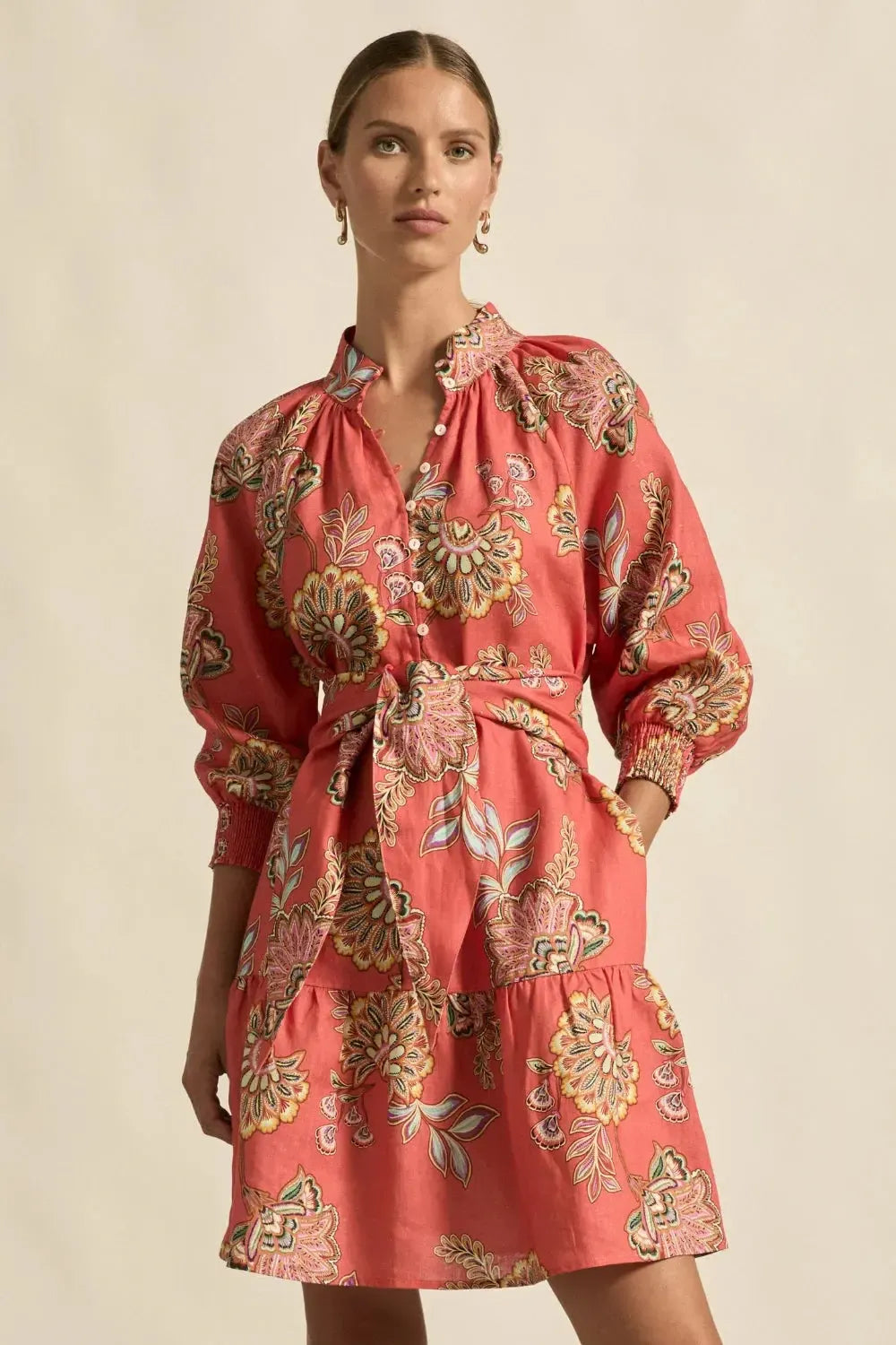 Elated Dress - Kgari Melon-Zoe Kratzmann-Lima & Co