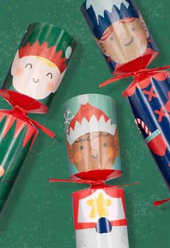 Elf Who Am I Crackers - Set of 6-Paperie-Lima & Co