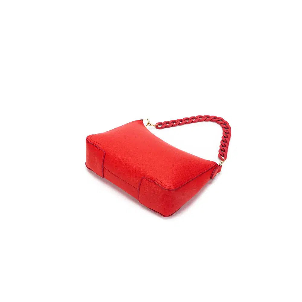 Elle Crossbody Bag Red-Black Caviar-Lima & Co