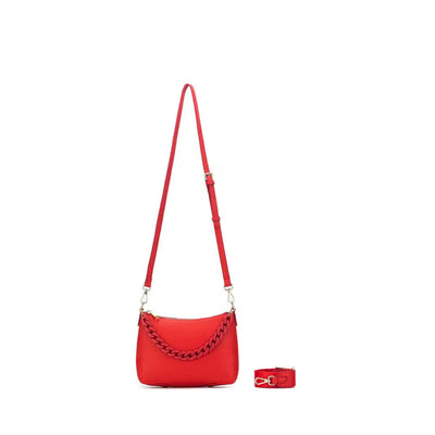 Elle Crossbody Bag Red-Black Caviar-Lima & Co