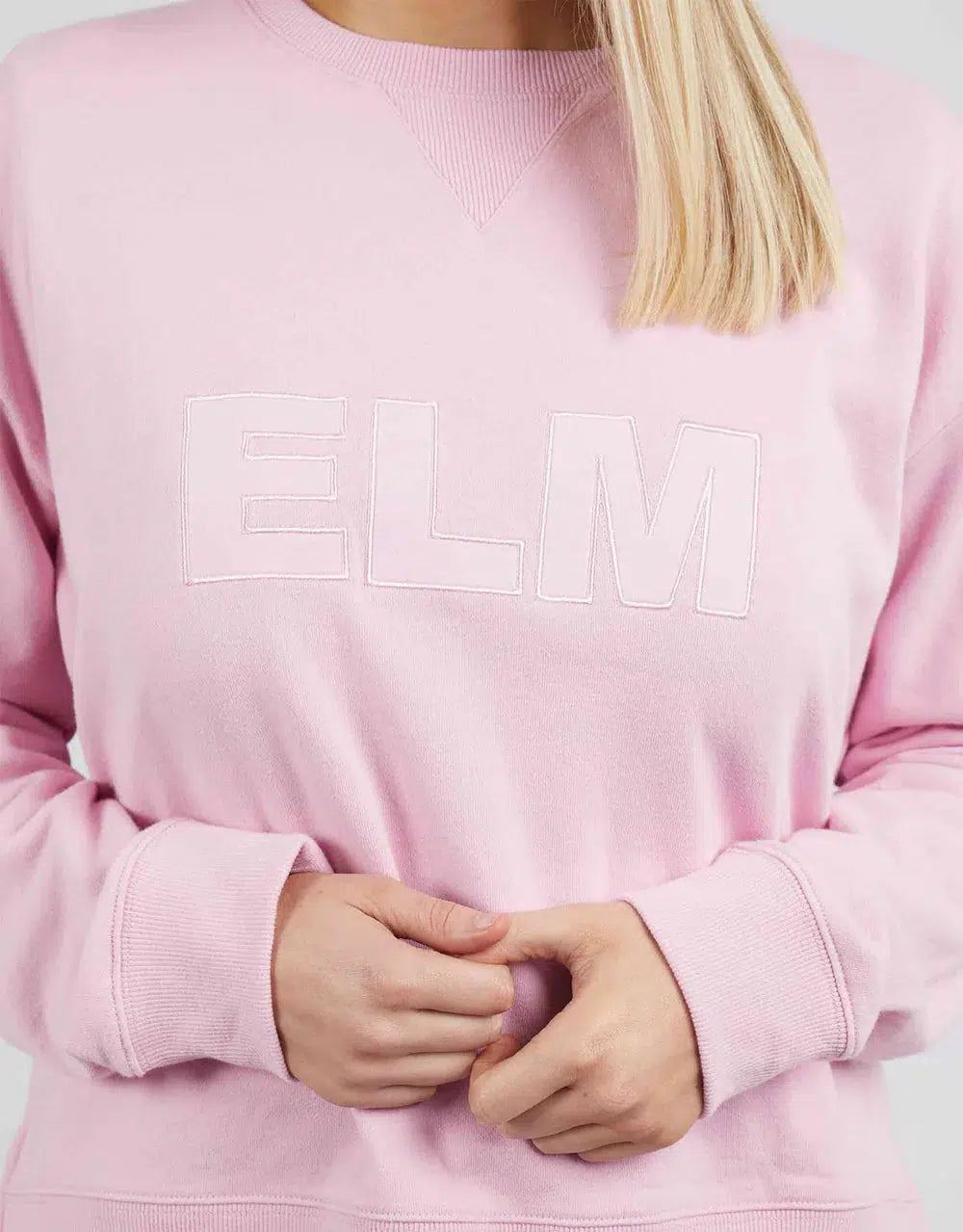Elm Applique Sweat - Heather-Elm Lifestyle-Lima & Co