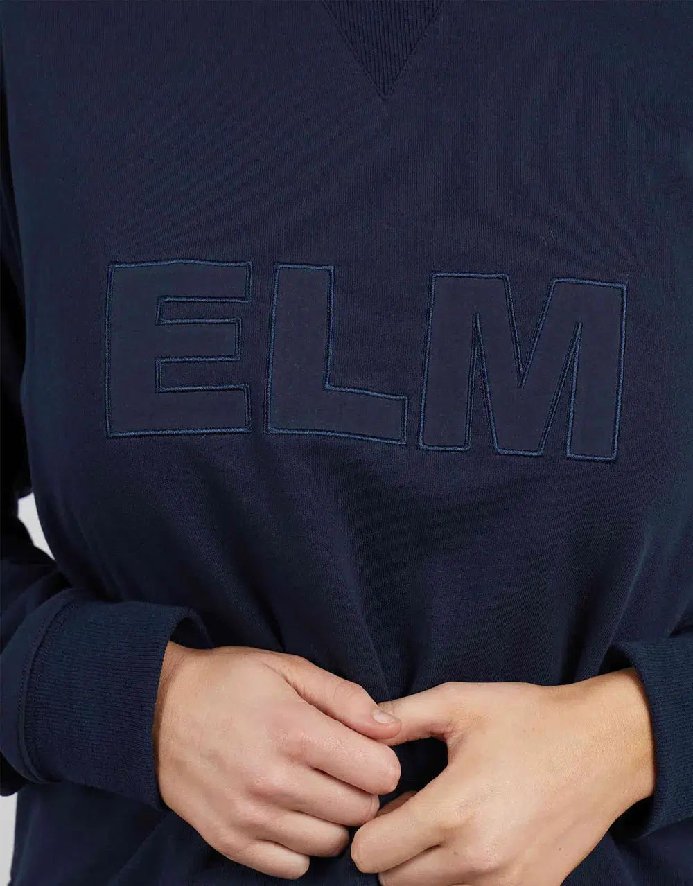 Elm Applique Sweat - Navy-Elm Lifestyle-Lima & Co