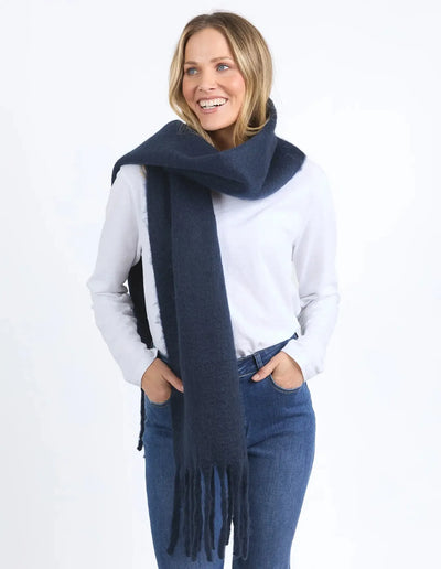 Elm Comfy Scarf - Navy-Elm Lifestyle-Lima & Co