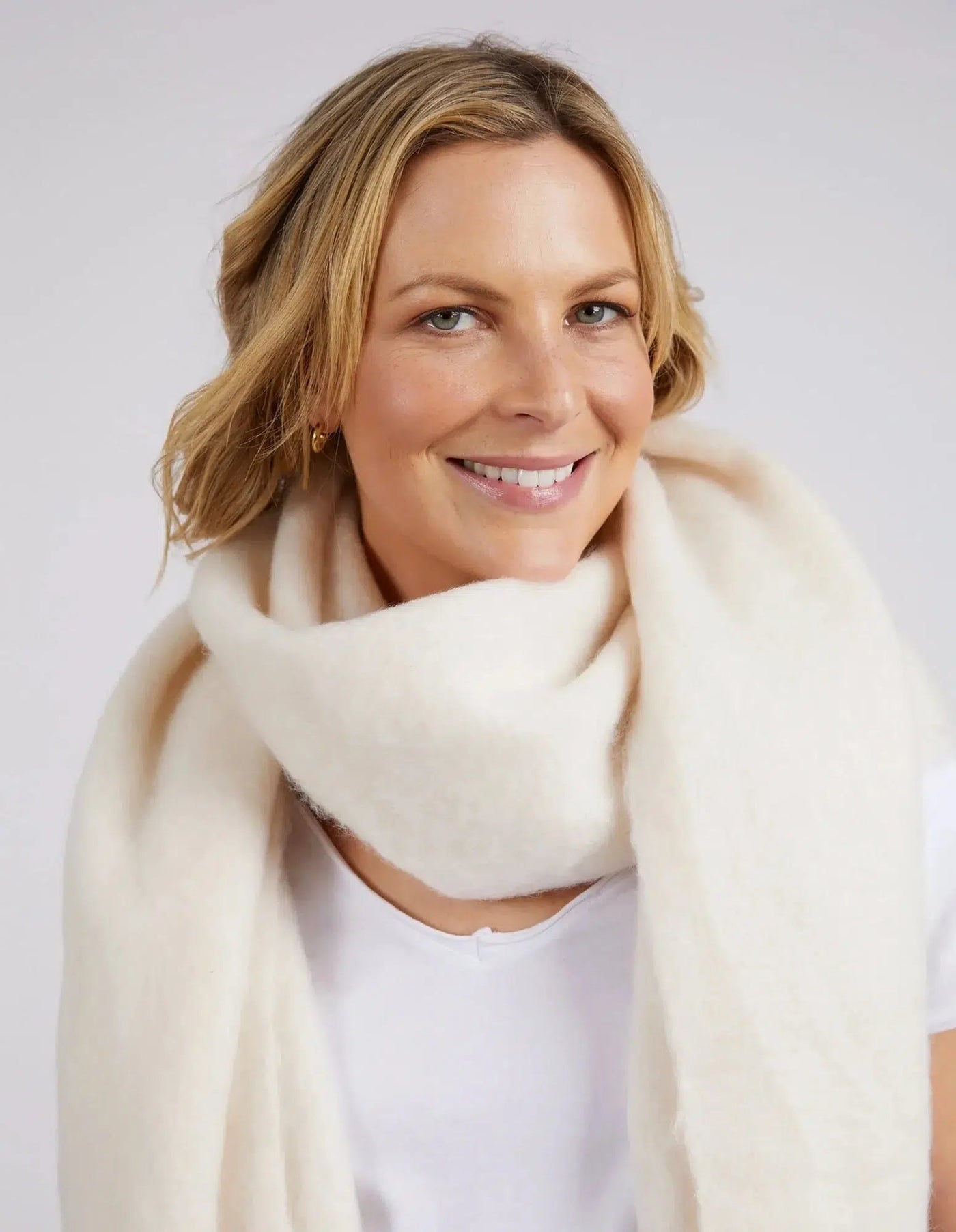 Elm Comfy Scarf - Pearl-Elm Lifestyle-Lima & Co