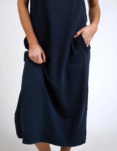 Elysian Dress - Navy-Elm Lifestyle-Lima & Co