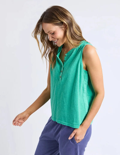 Elysian Tank - Gumdrop Green-Elm Lifestyle-Lima & Co