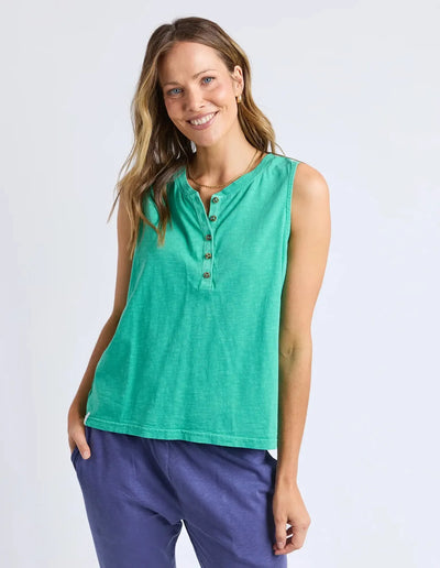 Elysian Tank - Gumdrop Green-Elm Lifestyle-Lima & Co