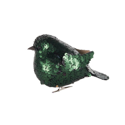 Emerald Sequin Clip Bird-Lima & Co-Lima & Co