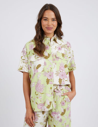 Emmeline Floral Shirt - Print-Elm Lifestyle-Lima & Co