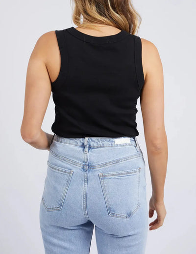 Esme Tank - Black-Foxwood-Lima & Co