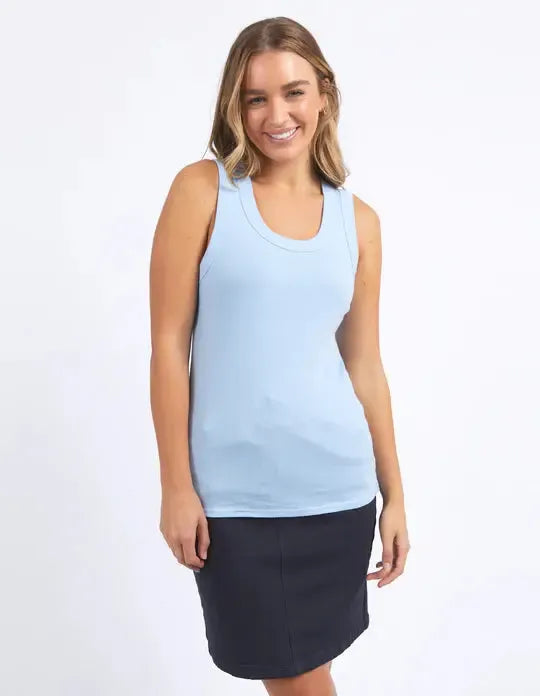 Esme Tank - Blue-Foxwood-Lima & Co