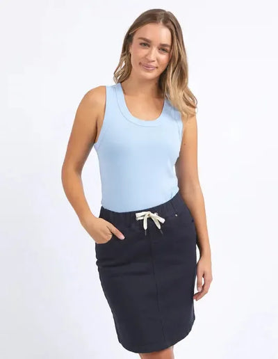 Esme Tank - Blue-Foxwood-Lima & Co