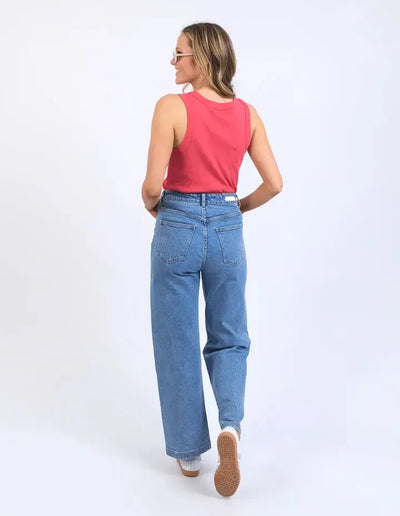 Esme Tank - Orange-Foxwood-Lima & Co