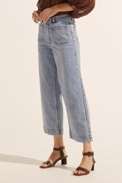 Establish Jean - Washed Denim-Zoe Kratzmann-Lima & Co