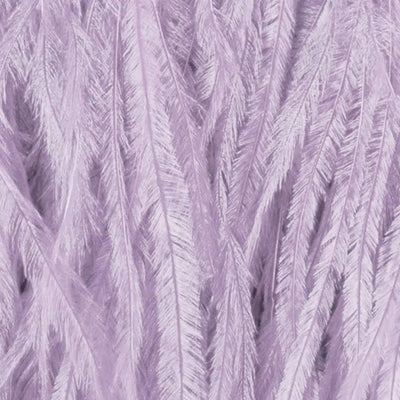 Estelle Feather Clutch - Lilac-Olga Berg-Lima & Co