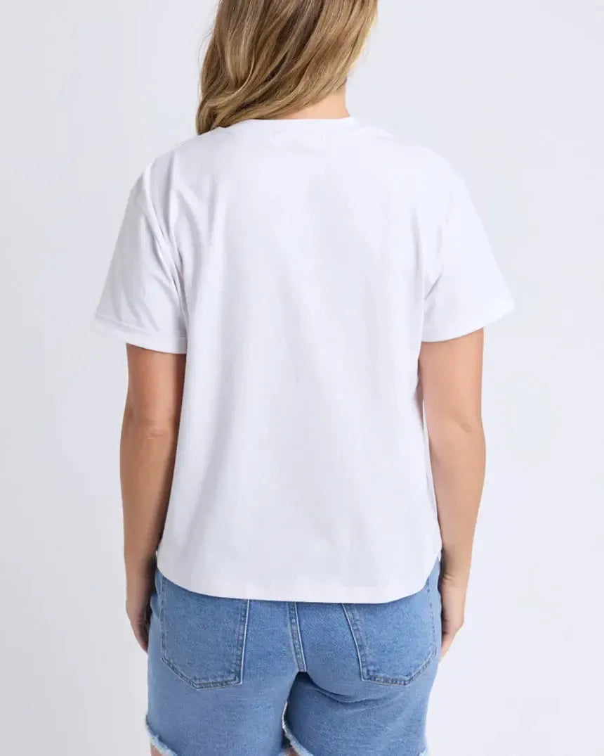 Ettie Tee - White-Foxwood-Lima & Co