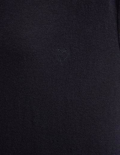 Everyday L/S Tee - Black-Elm Lifestyle-Lima & Co