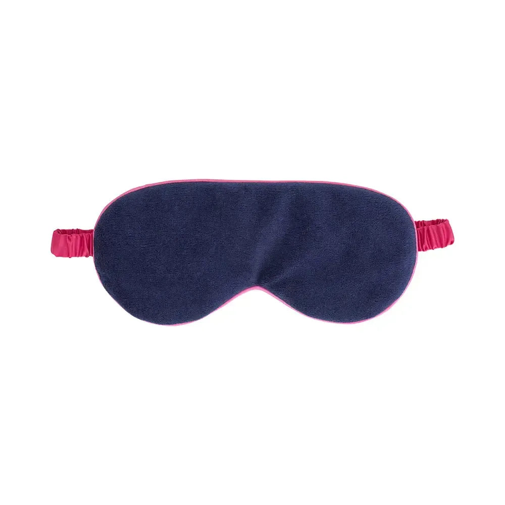 Eye Mask Cosy Luxe Velvet - Sapphire Blue-Annabel Trends-Lima & Co