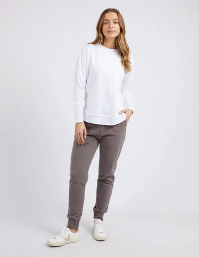 Farrah Long Sleeve - White-Foxwood-Lima & Co