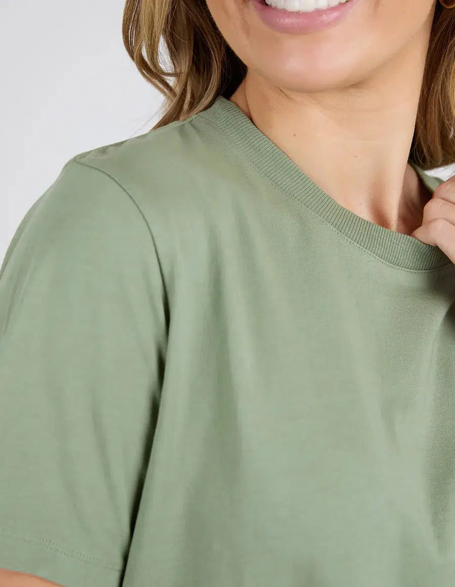 Farrah Short Sleeve Tee - Fern-Foxwood-Lima & Co