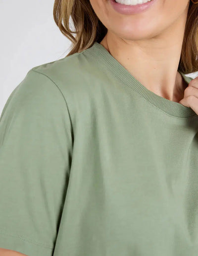 Farrah Short Sleeve Tee - Fern-Foxwood-Lima & Co