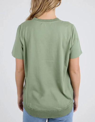 Farrah Short Sleeve Tee - Fern-Foxwood-Lima & Co