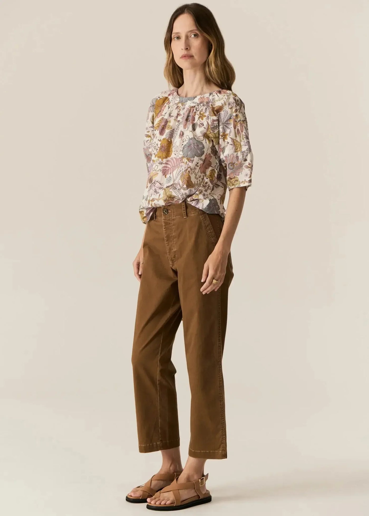Fern Tapered Pant - Espresso-Pol-Lima & Co