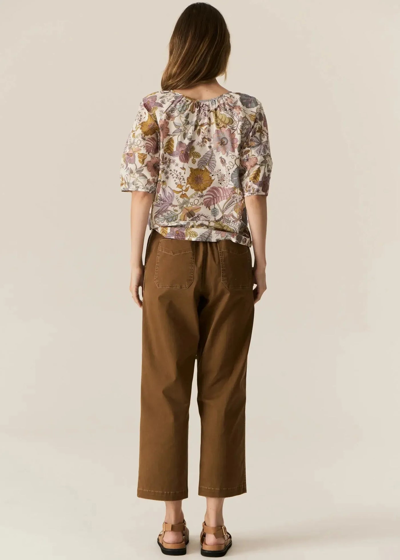 Fern Tapered Pant - Espresso-Pol-Lima & Co