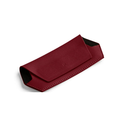 Fox and Leo Glasses Case - Burgundy-Fox and Leo-Lima & Co