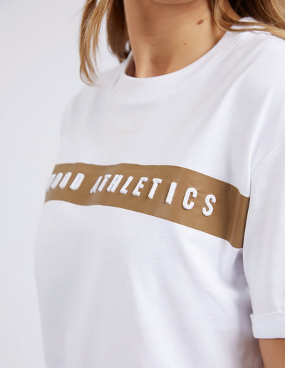 Foxwood Athletics Tee - White-Foxwood-Lima & Co