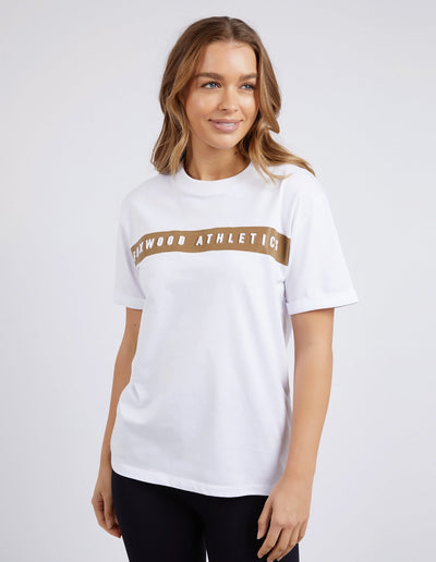 Foxwood Athletics Tee - White-Foxwood-Lima & Co