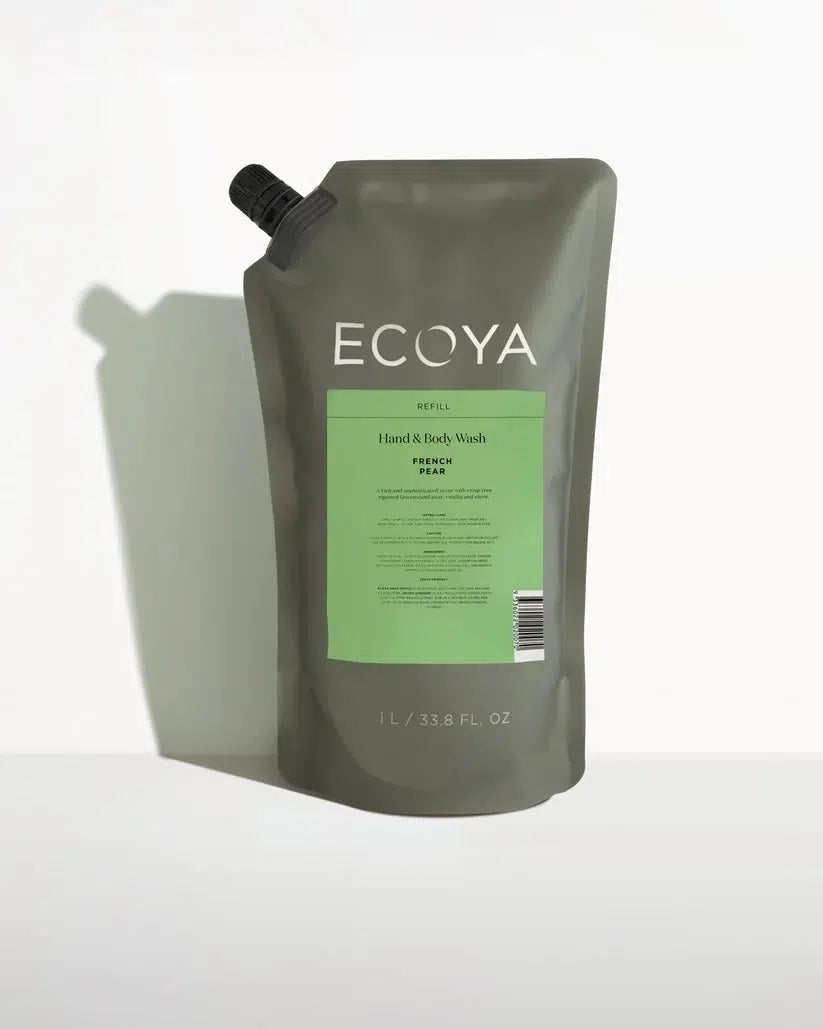 French Pear Refill Hand & Body Wash-Ecoya-Lima & Co