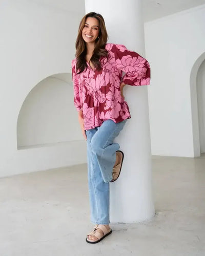 Full Bloom Top-Lima & Co-Lima & Co