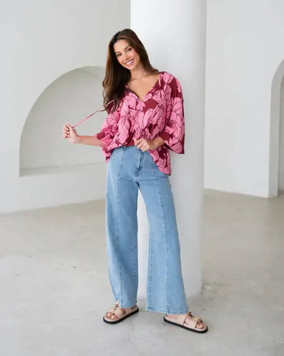 Full Bloom Top-Lima & Co-Lima & Co