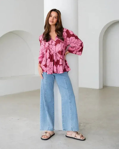 Full Bloom Top-Lima & Co-Lima & Co