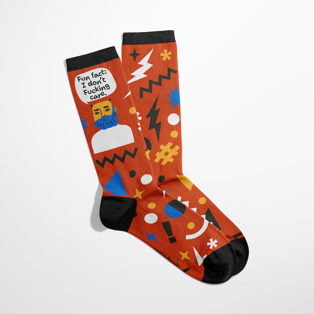 Fun Fact Socks-Disrupted Industries-Lima & Co
