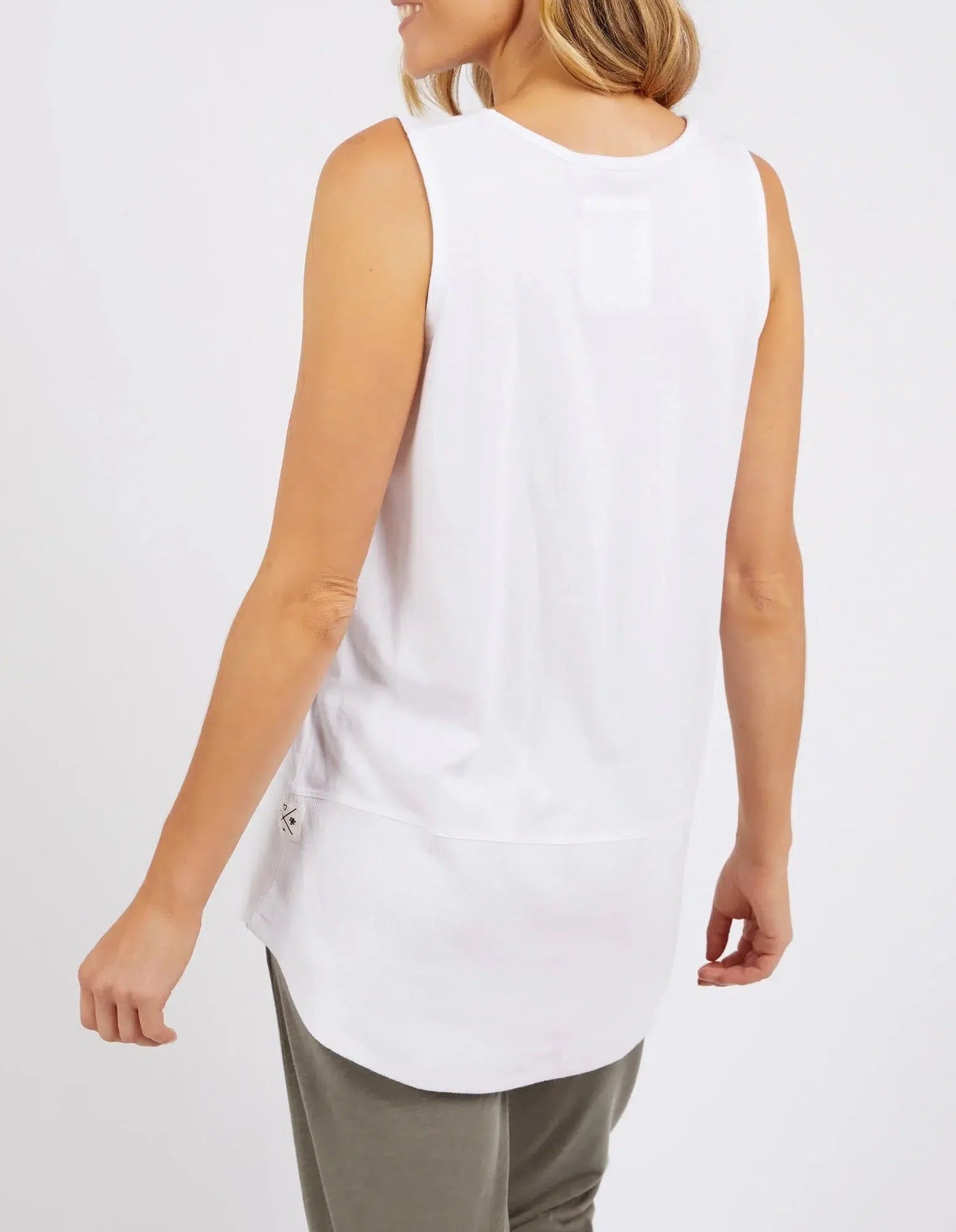 Fundamental Rib Tank - White-Elm Lifestyle-Lima & Co