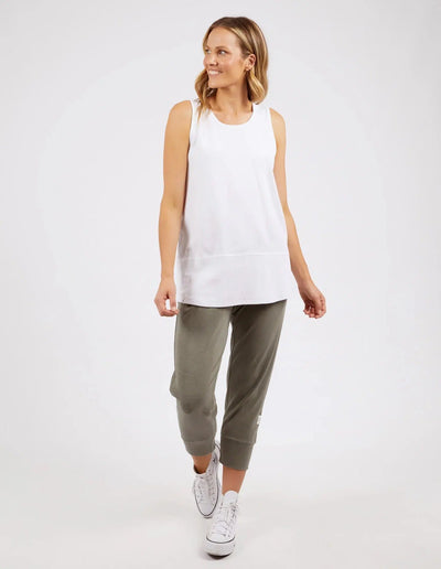 Fundamental Rib Tank - White-Elm Lifestyle-Lima & Co