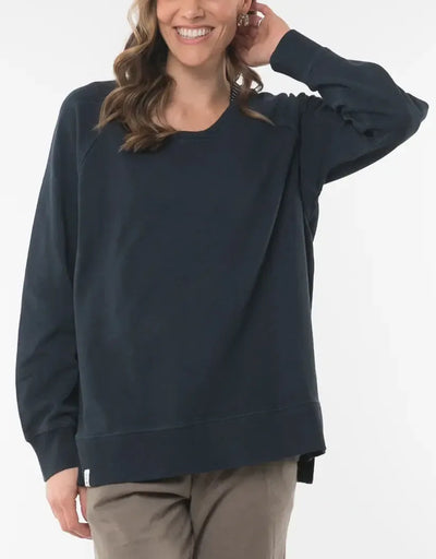 Fundamental Sydney Crew - Navy-Elm Lifestyle-Lima & Co