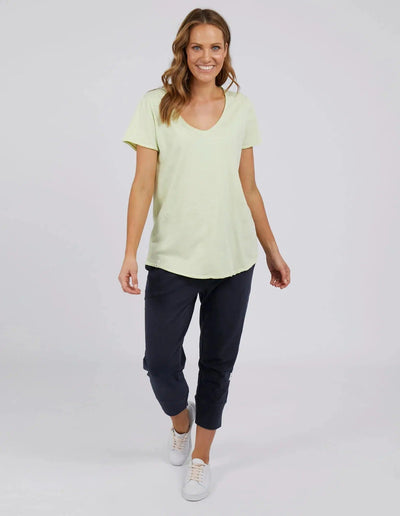 Fundamental Vee Tee - Lime-Elm Lifestyle-Lima & Co