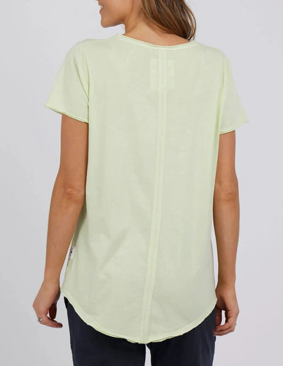 Fundamental Vee Tee - Lime-Elm Lifestyle-Lima & Co