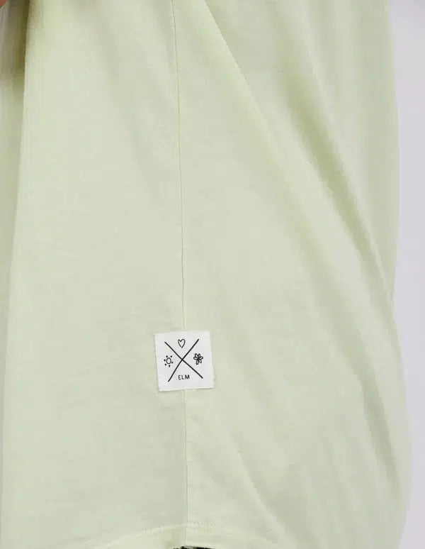 Fundamental Vee Tee - Lime-Elm Lifestyle-Lima & Co