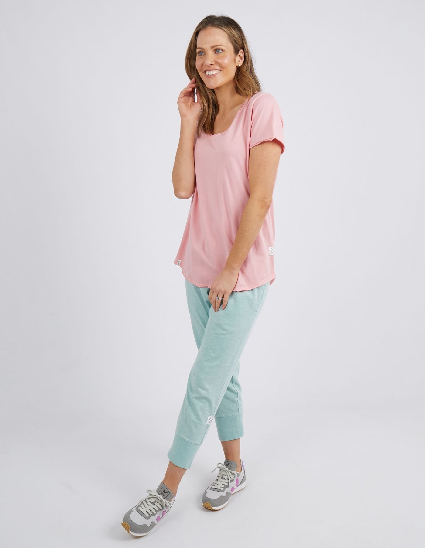 Fundamental Vee Tee - Quartz-Elm Lifestyle-Lima & Co